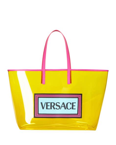 clear versace bag|buy Versace bag outlet.